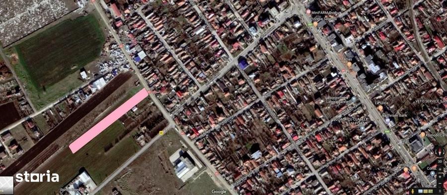 Teren de 5000 mp, în Central