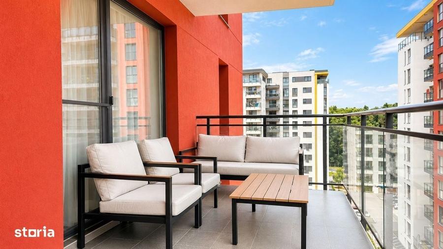 Apartament 3 camere de inchiriat | 71 mp + terasa 11 mp | Denya Forest - 13