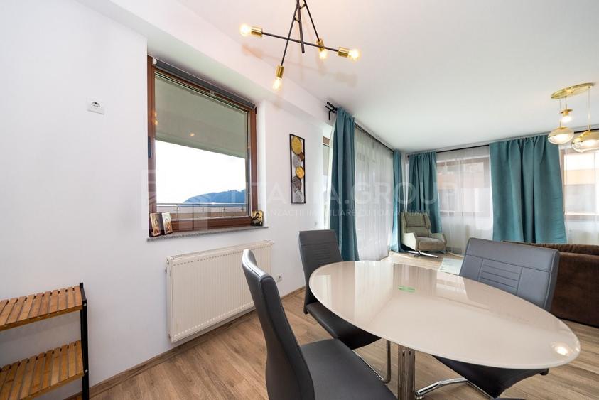 Apartament cu 2 camere semidecomandat, mobilat în Drumul Poienii
