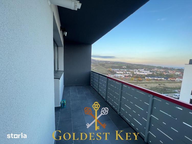 Apartament cu 3 camere, mobilat în Baciu