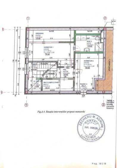 Apartament cu 3 camere pe 2 nivele zona Centrala Piata Abator - 1
