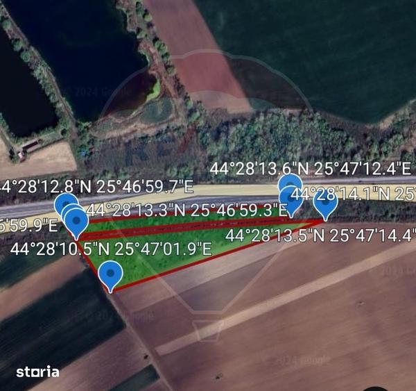 Vanzare Teren Intravilan Comercial, Ulmi-Bolintin, Langa Autostrada A1 - 4