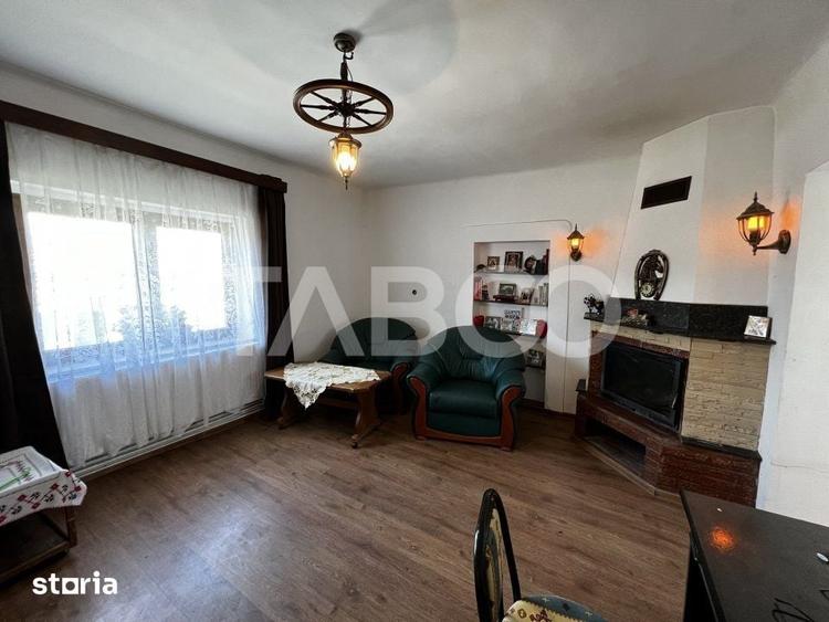 Casa individuala de vanzare cu 3 camere 500 mp teren Cornatel Sibiu - 14