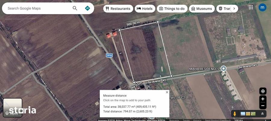 Teren de 38000 mp, în Corbeanca
