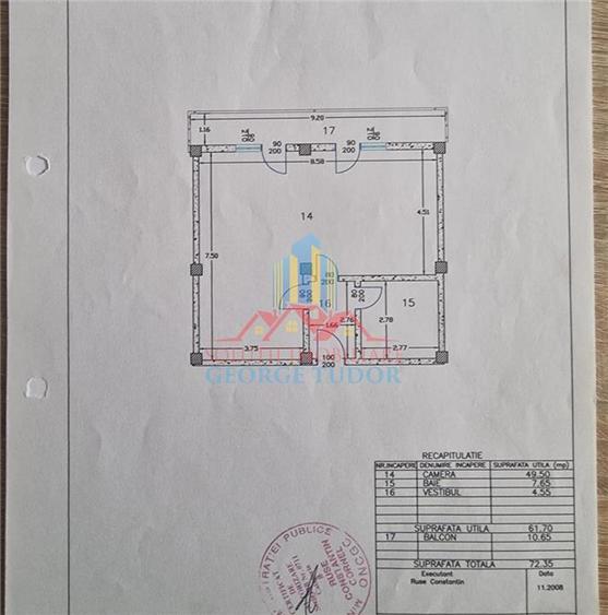Apartament cu 3 camere decomandat, mobilat în Militari