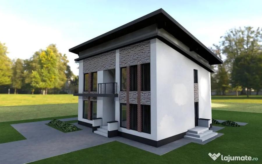 Casă cu 5 camere cu Teren 600 Mp în Marginea