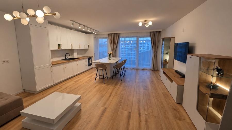 Apartament cu 2 camere semidecomandat în Florești