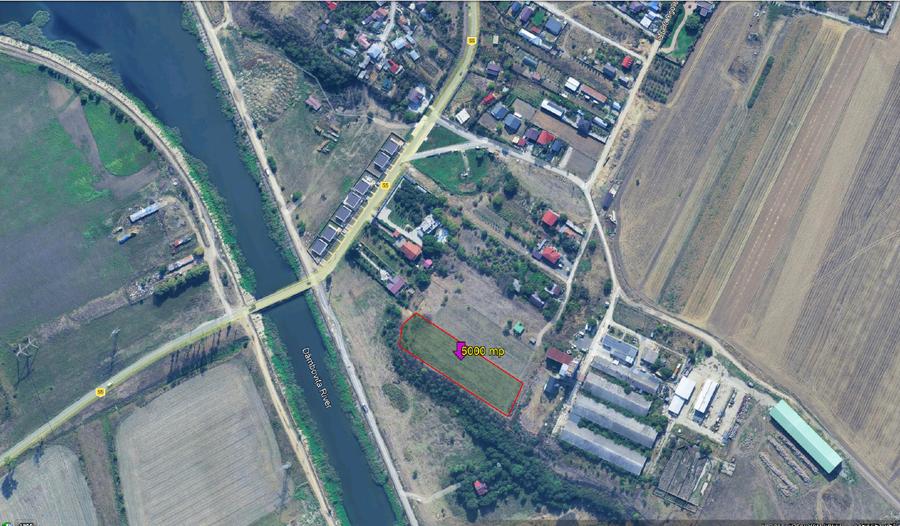 Teren Construcții intravilan de 5000 mp, în Bălăceanca
