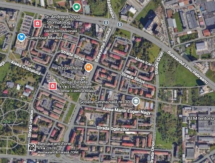 Apartament cu 3 camere decomandat în Soarelui