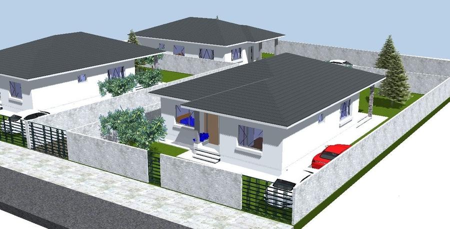 Casă individuală cu 4 camere cu Teren 685 Mp în Ostratu