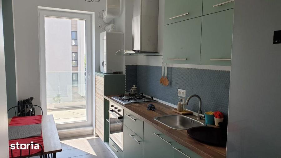 Apartament cu 2 camere, mobilat în Străulești