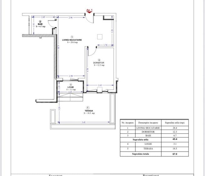 Apartament 2 camere cu terasă de 18 mp în Torontalului! - 1