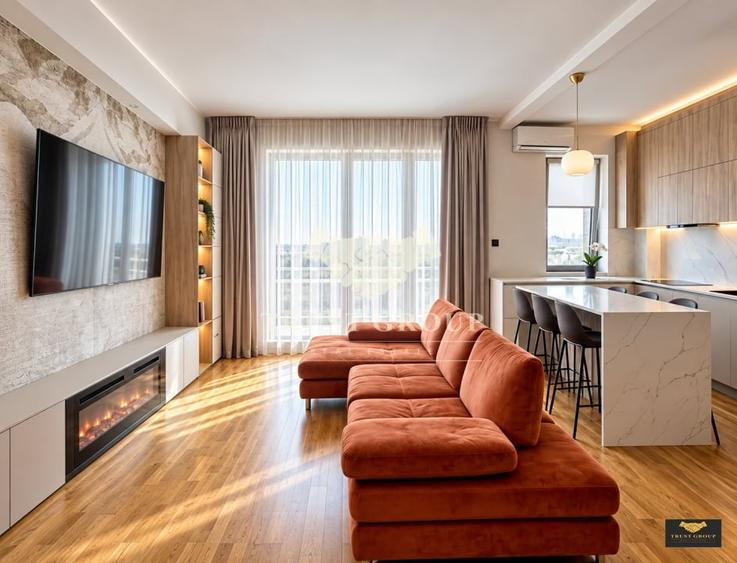 Apartament cu 3 camere decomandat, mobilat în Domenii