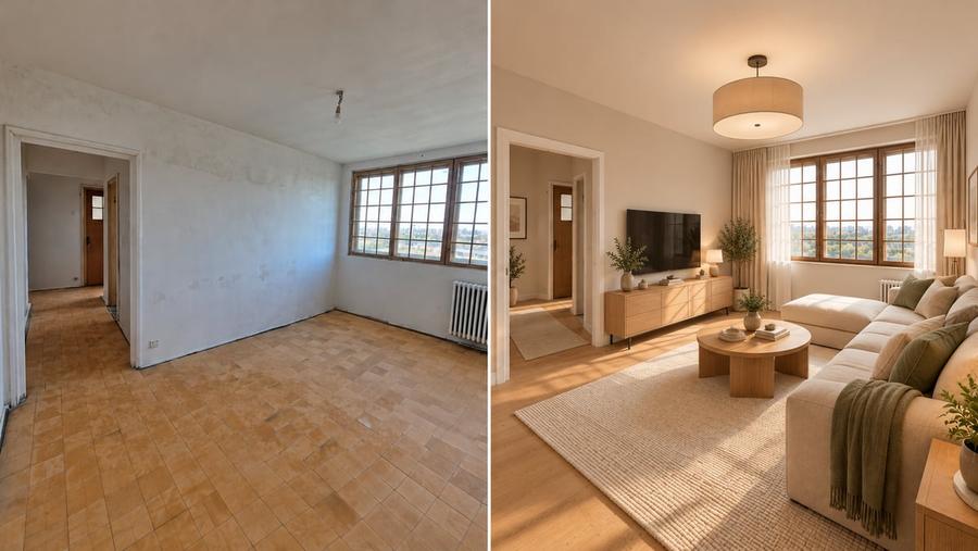Apartament cu 4 camere decomandat în Apusului