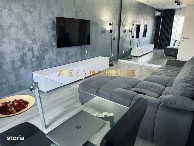 Apartament cu 2 camere, mobilat în Dobroești