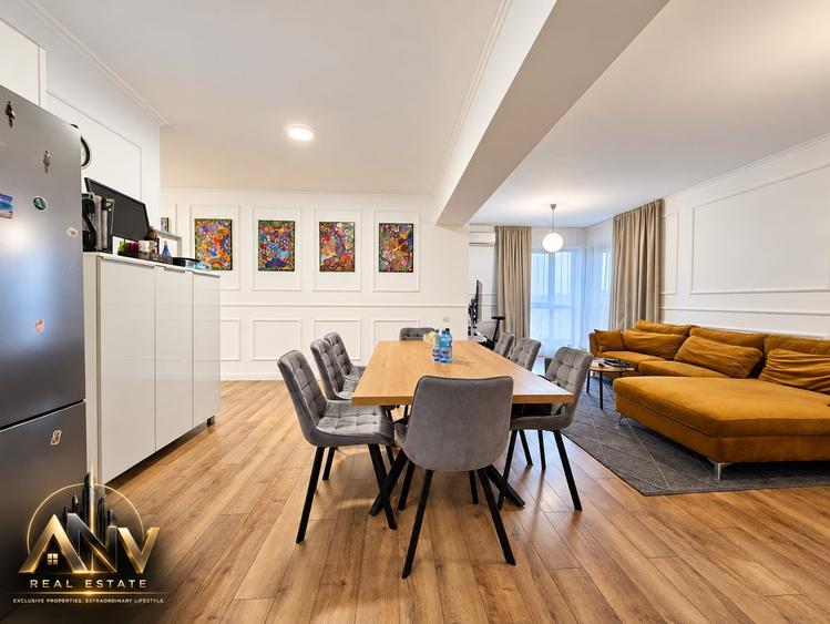 Apartament cu 3 camere decomandat, mobilat în Voluntari