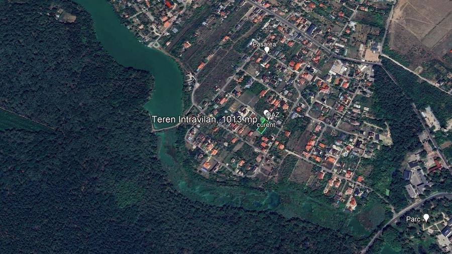 Teren Construcții intravilan de 1013 mp, în Pasărea