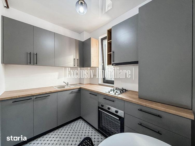 Apartament cu 2 camere decomandat, mobilat în Central