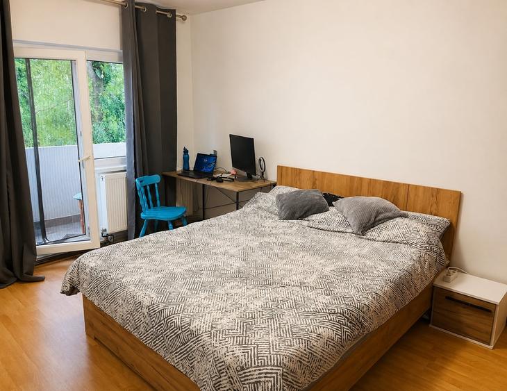 Apartament cu 2 camere semidecomandat, mobilat în Aradului