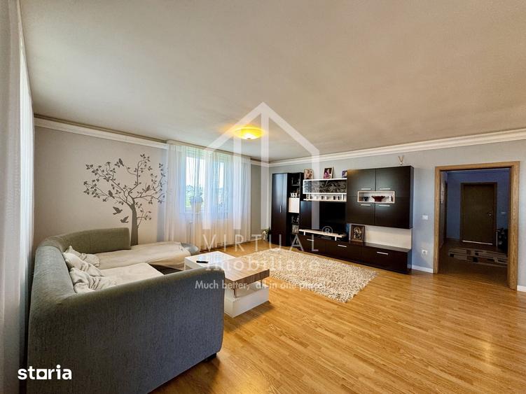 Apartament cu 3 camere, mobilat în Terezian