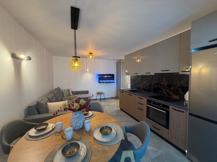 Apartament cu 2 camere decomandat, mobilat în Central