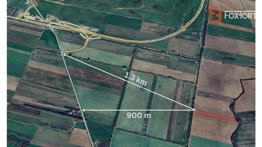 Teren agricol extravilan de 4803 mp, în Giroc