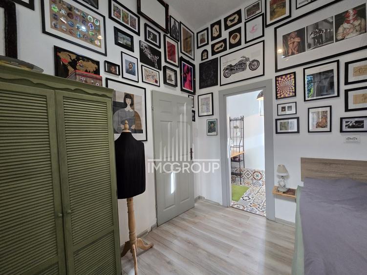 Apartament cu 2 camere semidecomandat, mobilat în Central