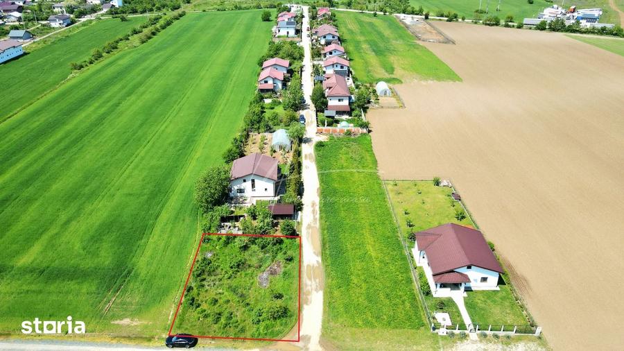 Teren intravilan in zona rezidentiala, la 1 km de A0 si A1 - 18