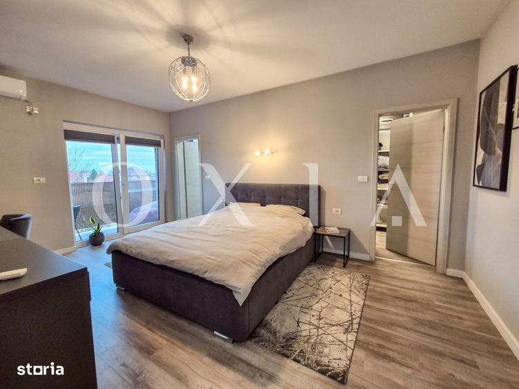 Apartament cu 4 camere semidecomandat, mobilat în Chișoda