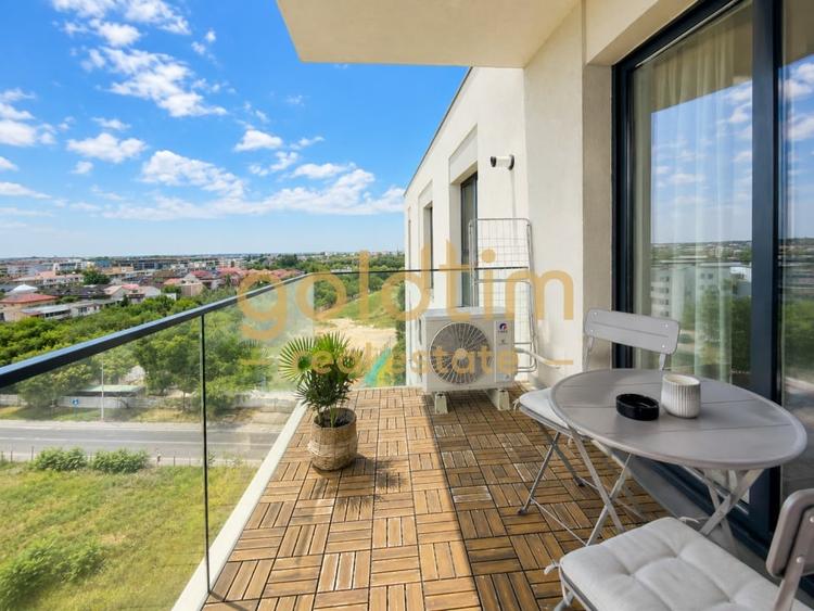 Apartament cu 2 camere decomandat, mobilat în Băneasa