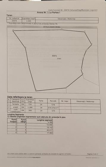 Teren de 4786 mp, în Jugureni