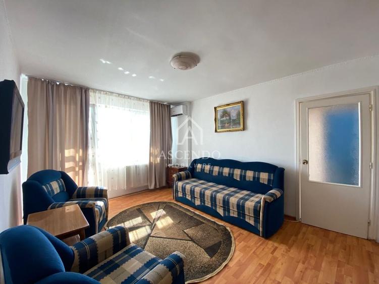 Apartament cu 2 camere semidecomandat, mobilat în Tineretului