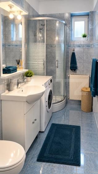 Apartament cu 2 camere semidecomandat, mobilat în Piața Centrală