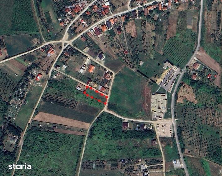 Teren de 981 mp, în Paleu