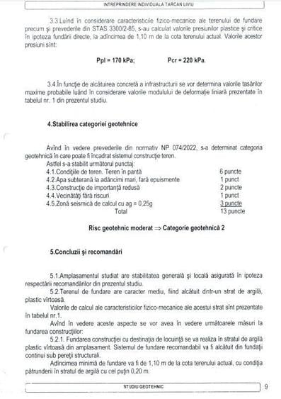 Teren de 870 mp, în Păun