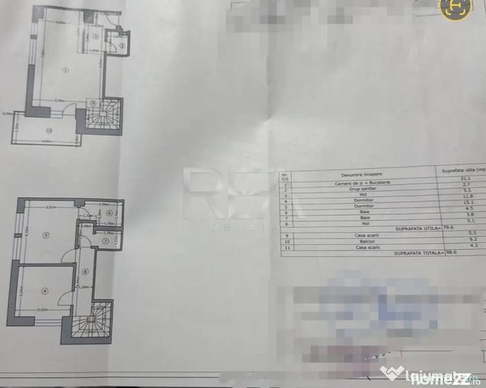 Duplex, et 11/12, 98 mp, parcare-Moghioros Park - 9