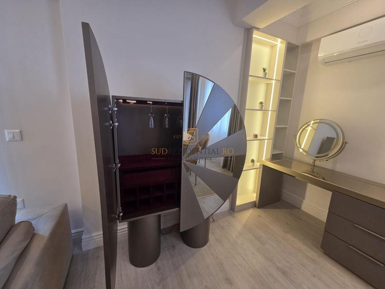 Apartament cu 2 camere semidecomandat, mobilat în Nord