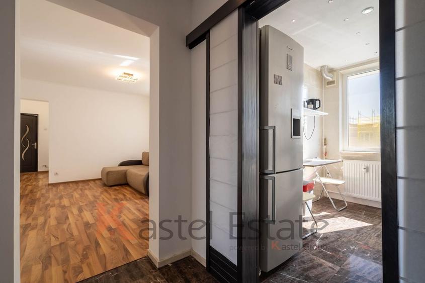 Apartament cu 3 camere semidecomandat, mobilat în Obor