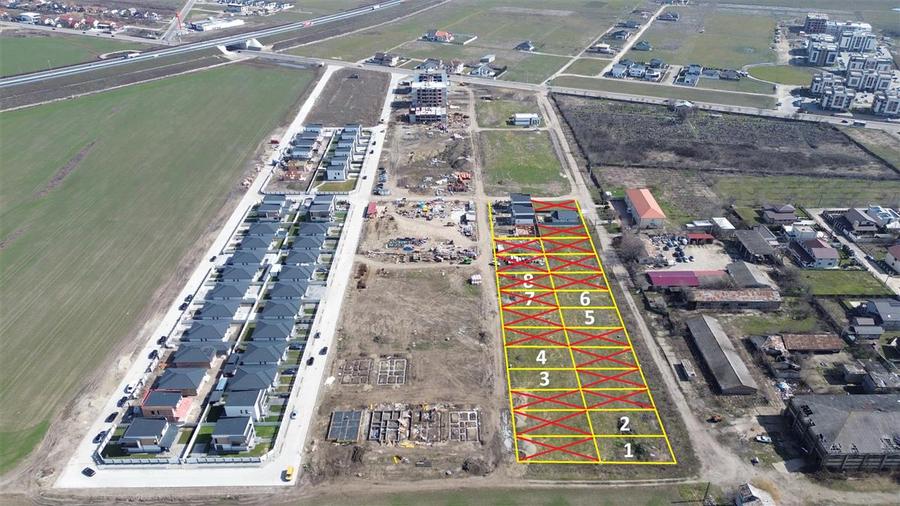 Teren Construcții intravilan de 372 mp, în Nord