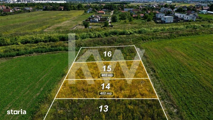 Teren intravilan,402 mp ,Stupini-Brasov.Destinatie gradina de vara si - 7