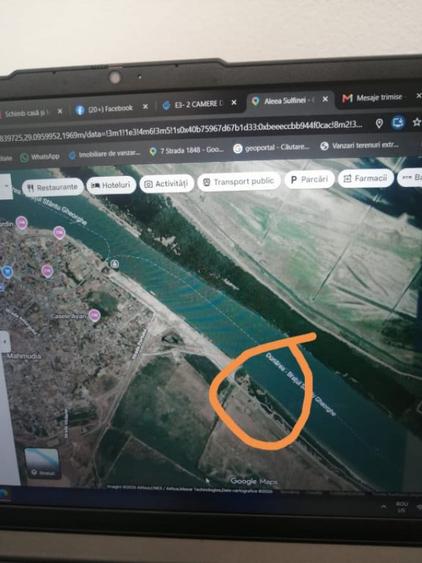 Teren de 1250 mp, în Mahmudia