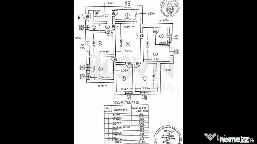 Casă cu 7 camere cu Teren 420 Mp în Dorobanți