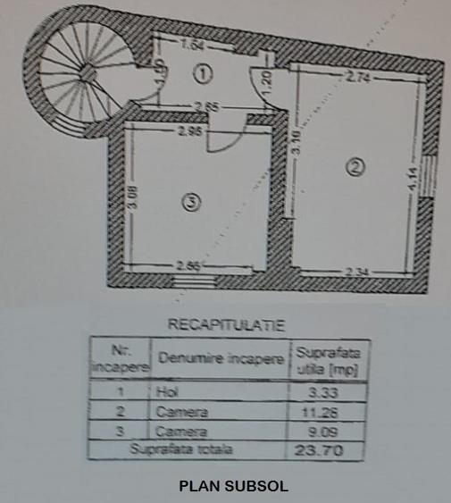 Casă individuală cu 15 camere cu Canalizare în Unirii