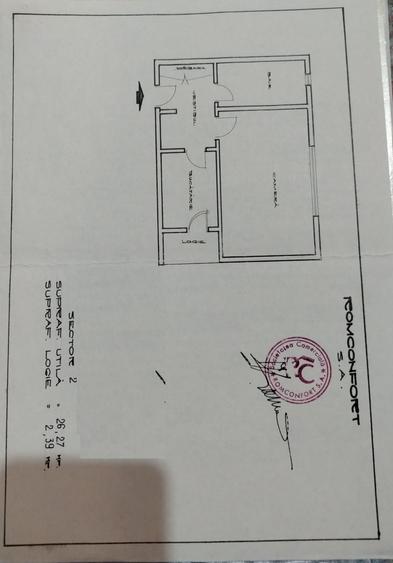 Garsonieră decomandată în Lacul Tei