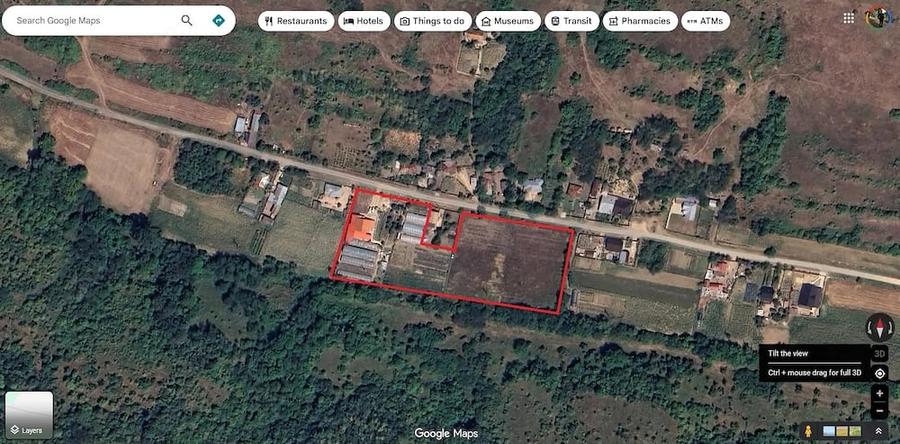 Casă cu 4 camere cu Teren 13100 Mp în Fărcaș