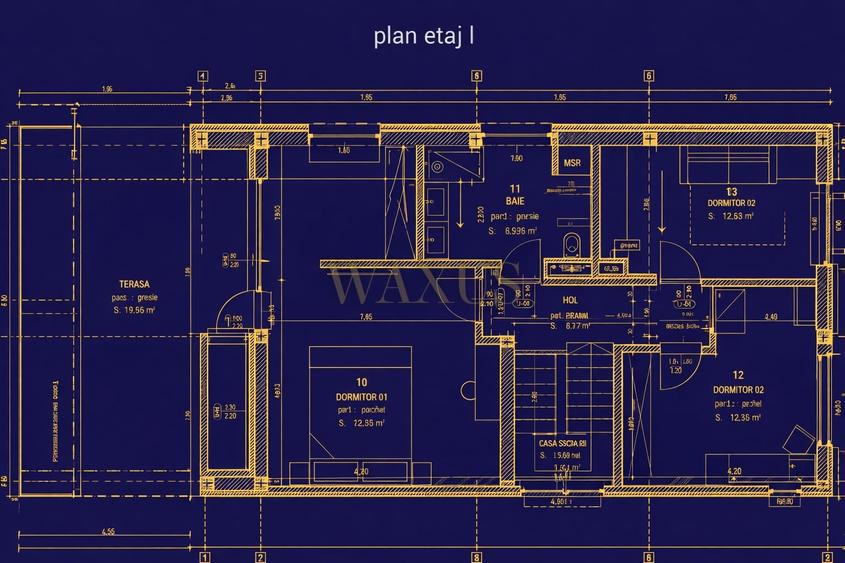 Casă individuală cu 5 camere cu Canalizare în Chinteni