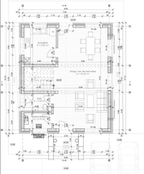 Casă cu 4 camere cu Teren 700 Mp în Apahida