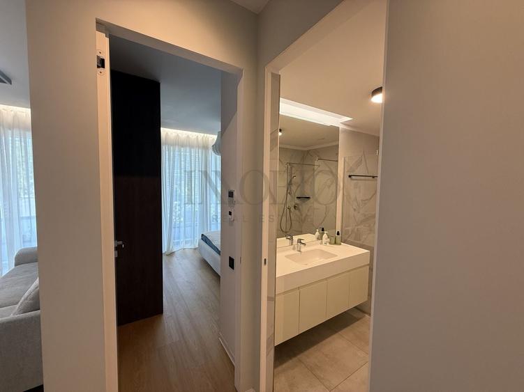 Apartament cu 2 camere, mobilat în Barbu Văcărescu