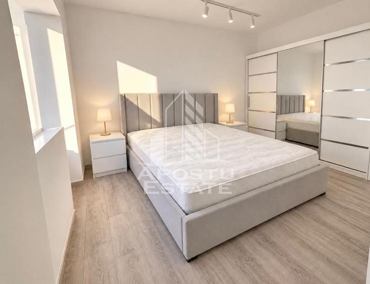 Apartament cu 2 camere nedecomandat, mobilat în Dacia