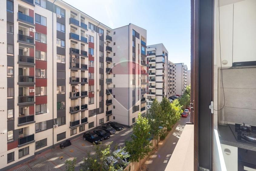 Vanzare 2 camere | Militari Residence | Living mare | Mobilat & utilat - 12